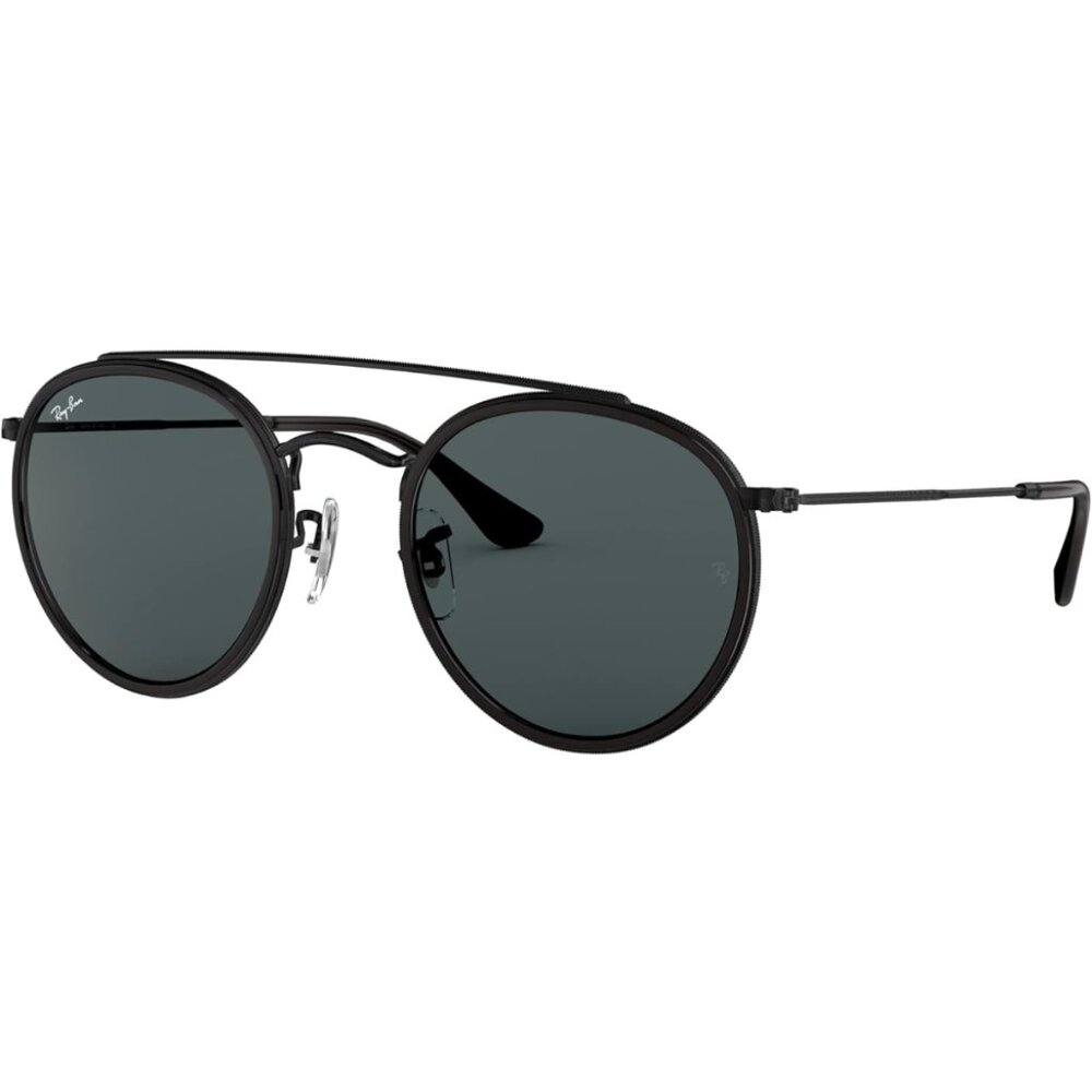 Ray Ban RB3647N Double Bridge Round Sunglasses